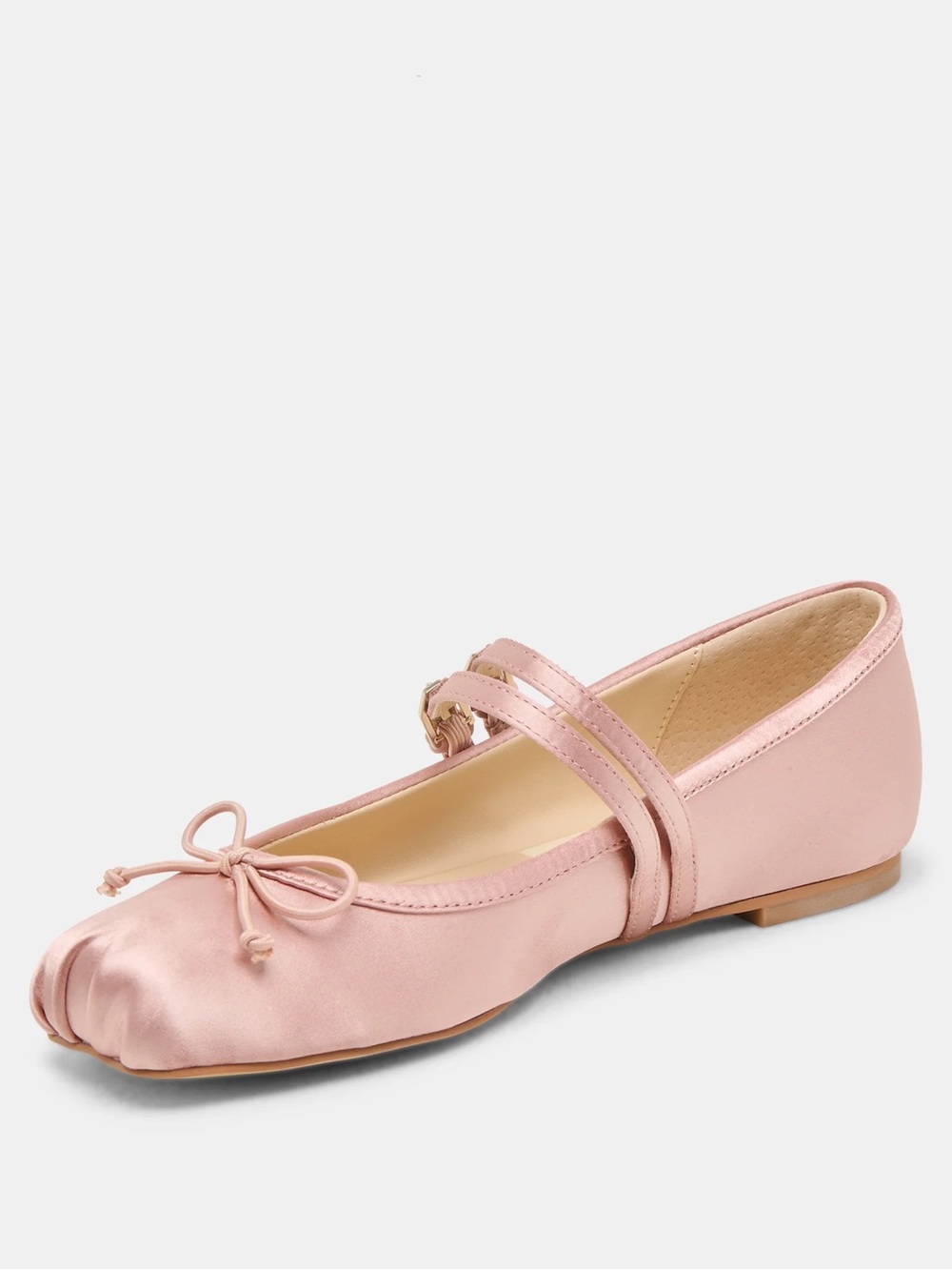 Dolce Vita Gibsen Ballet Flats Blush Satin